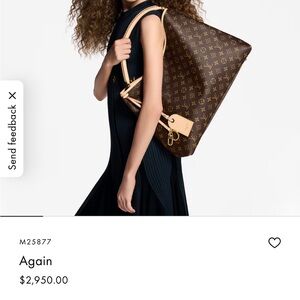 Louis Vuitton Classic Brown Monogram Tote